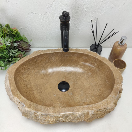 Накладная раковина из оникса Erozy Sunset EO-01444 (60*41*15) фото