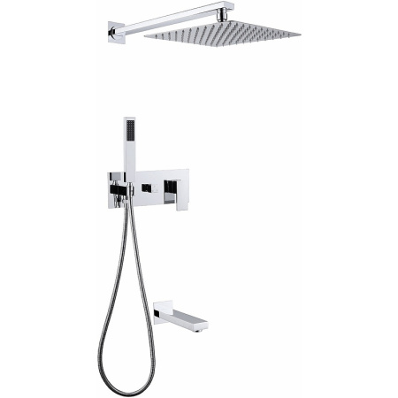 Душевая система Abber Daheim AF8217 Хром фото