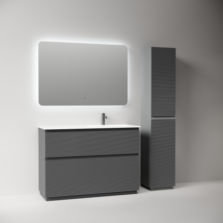 Тумба под раковину Sancos Folk Floor FL120FRGS Grey soft фото