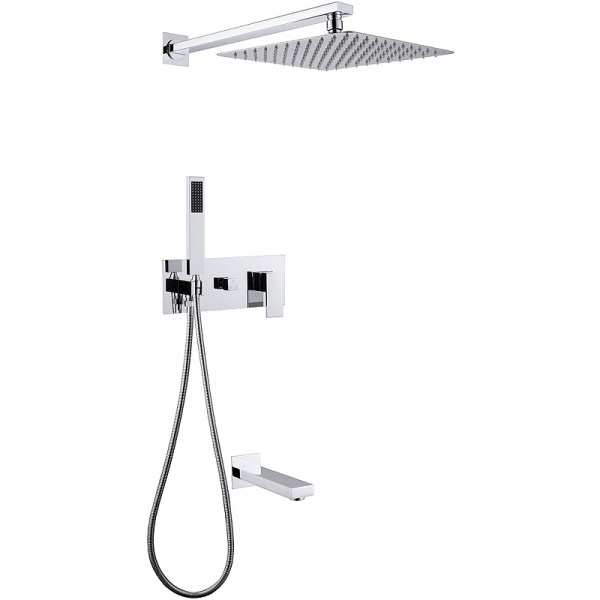 Душевая система Abber Daheim AF8217 Хром фото