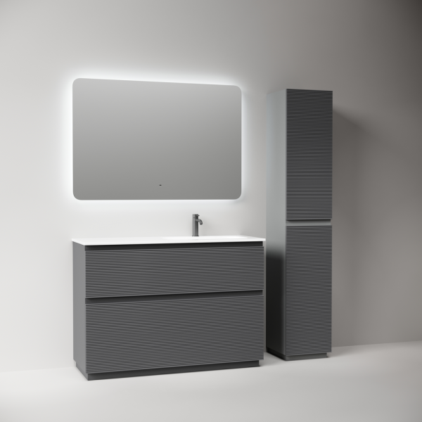 Тумба под раковину Sancos Folk Floor FL120FRGS Grey soft фото