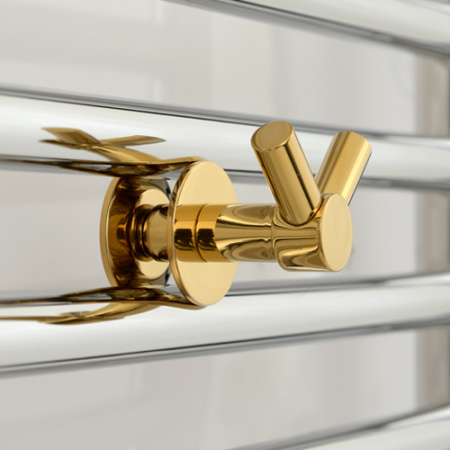 Вешалка для водяных полотенцесушителей Сунержа Виктория 03-2010-0002 золото фото