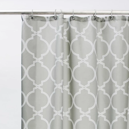 Текстильная шторка для ванной комнаты Iddis Basic 200*180см B10P218i11 фото