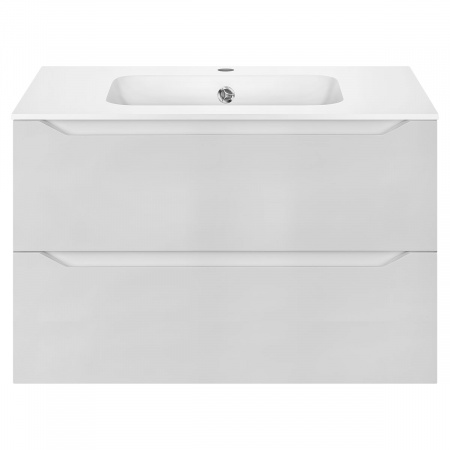Тумба под раковину Vincea Norma VMC-2N800GW 80 см белая фото
