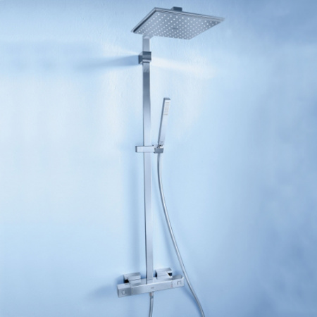 Душевая система (стойка) с термостатом Grohe Grohtherm Cube 26087000 фото