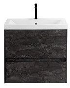 Тумба с раковиной Art&Max Family Family-M-580-2C-SO-IS железный камень