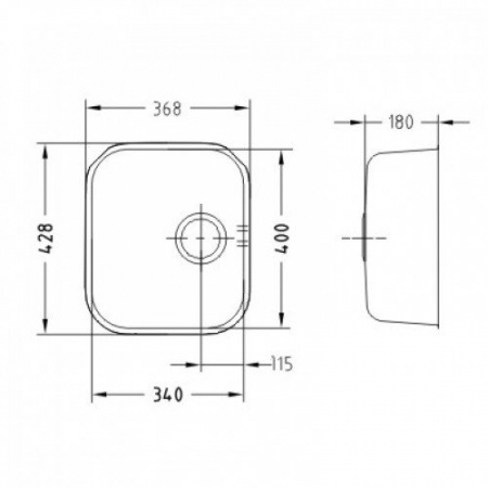 Мойка для кухни Alveus Monarch Variant 40 Bronze-P фото