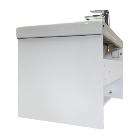 Тумба с раковиной Comfortу Танжер 00-00019565CF белая матовая фото