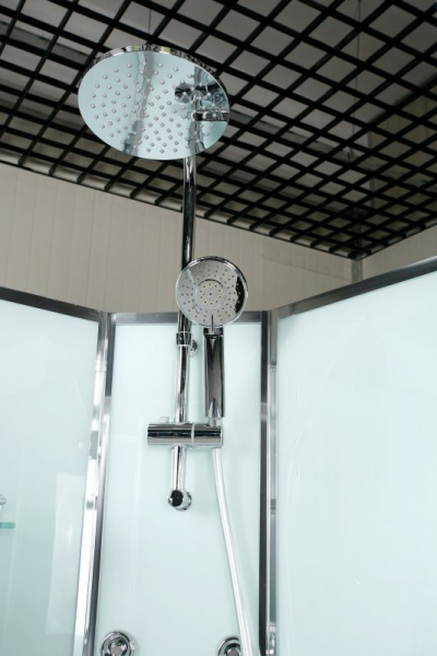 Душевая кабина BelBagno Uno UNO-CAB-R-2-90-C-Cr 90х90 фото