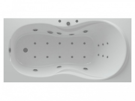 Акриловая ванна Aquatek Мартиника без гидромассажа 180х90 с каркасом и экраном фото