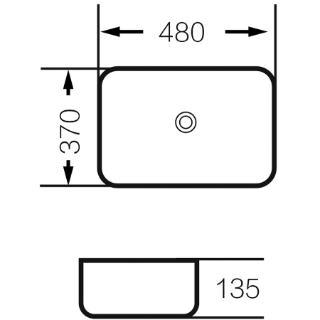 Раковина-чаша Grossman 48 GR-3016OLM Светло-зеленая матовая фото