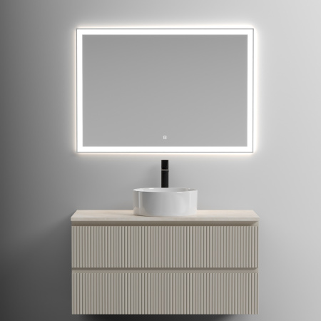 Столешница с отверстием под смеситель Sancos TT100A2X 100 см, kreman фото