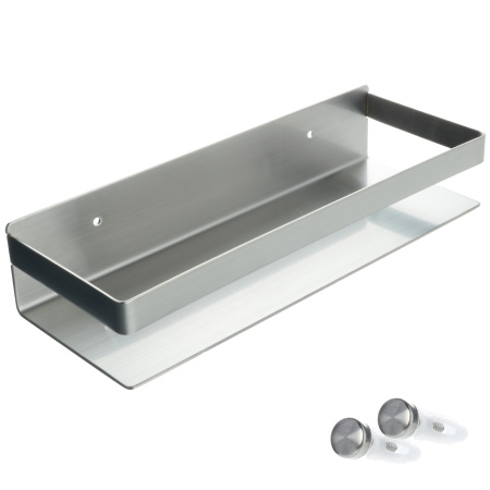 Металлическая полка Fixsen Hotel FX-31003F матовый хром фото