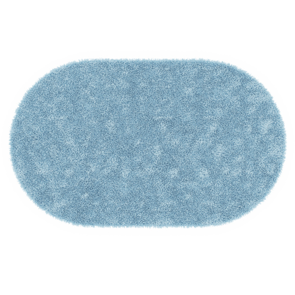 Коврик для ванны WasserKRAFT Dill BM-3946 Crystal Blue фото