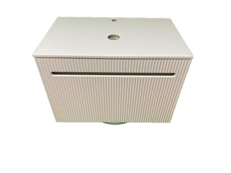 Тумба под раковину Sintesi Style STL.W7815 столешница белая / белая матовая фото