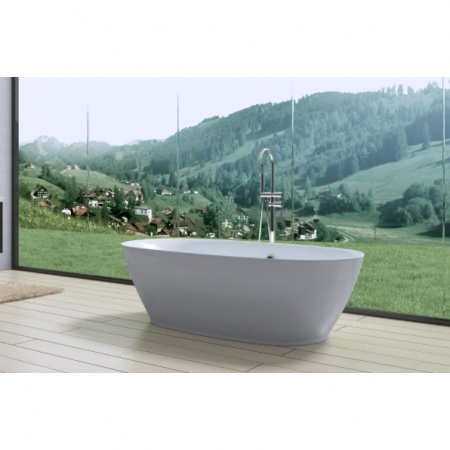 Ванна акриловая Art&Max Elegant AM-527-1800-835 180х83 фото