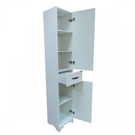 Шкаф-пенал Comforty Севилья-35 слоновая кость фото