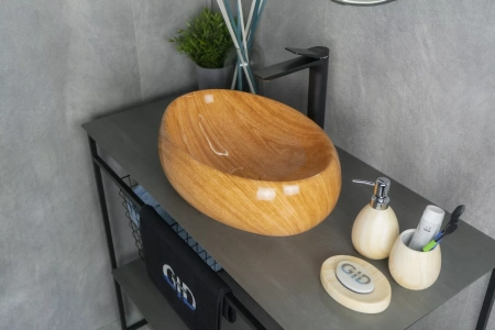 Накладная раковина GID MNC578 48х34 фото