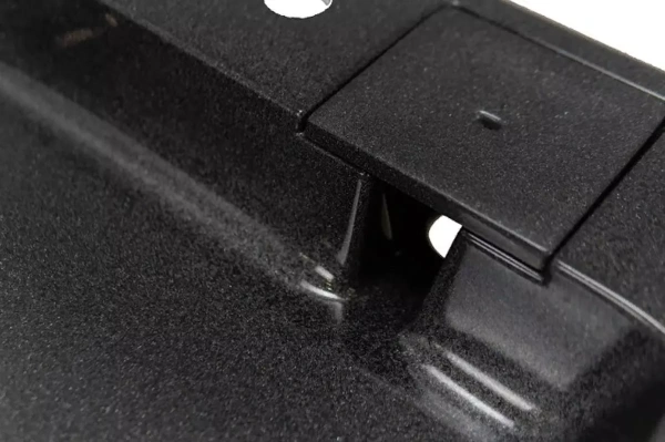 Раковина над стиральной машиной с кронштейнами Stella Polar Солярис SP-00001339 60x50 черный металлик фото