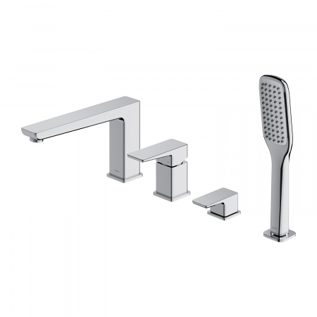 Смеситель на борт ванны Omnires Parma PM7432CR хром фото