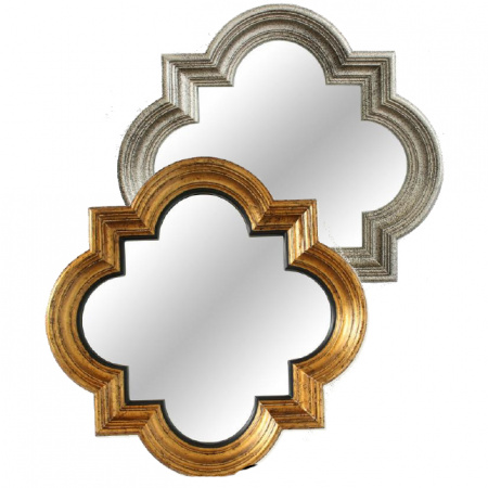 Зеркало в раме Art-Zerkalo Morocco Gold GY187GL 87х87 фото