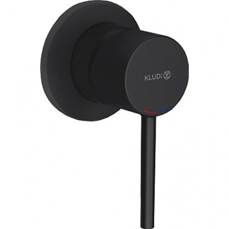 Смеситель для душа Kludi Bozz 389253976 черный матовый фото