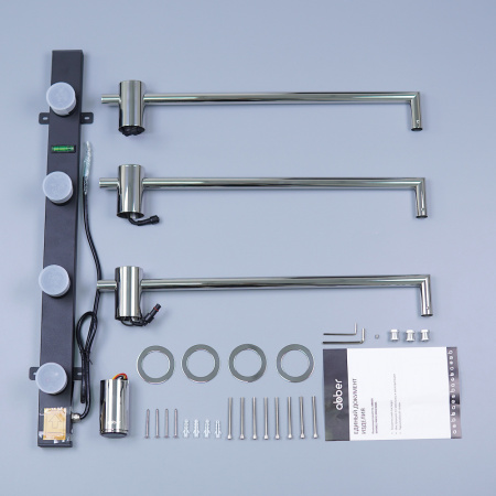 Электрический полотенцесушитель Abber Charme AH4003 хром фото