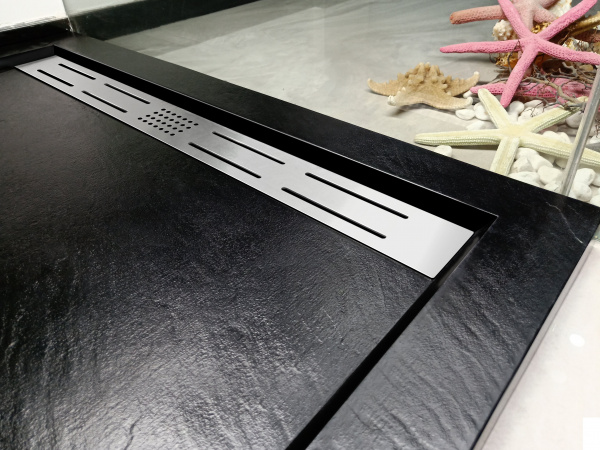 Поддон для душа Weltwasser Stone BL WW TRS 100 STONE-BL 100x100 фото