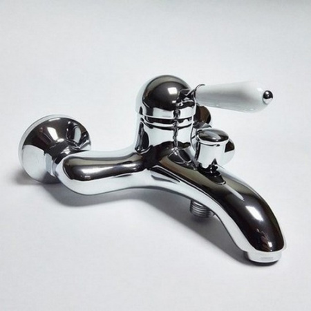 Смеситель для ванны с душем Magliezza Grosso Bianco 50155-cr фото