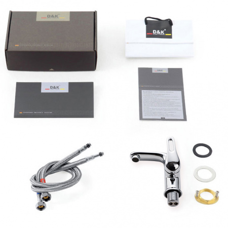 Смеситель для раковины D&K Eucharius Rhein DA1372101 фото