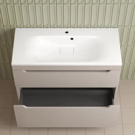 Тумба напольная Style Line Остин 100 ЛС-00002401 крем фото