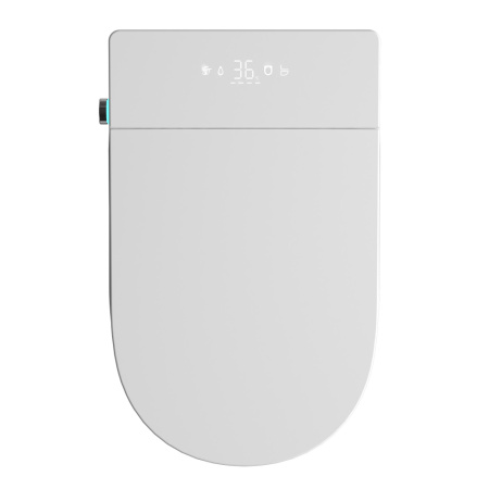 Электронный унитаз-биде импульсный Abber Bequem AC1123SR с инсталляцией AC0101P2 фото