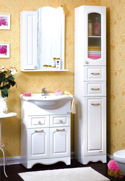 Тумба с раковиной Бриклаер Анна 60 фото