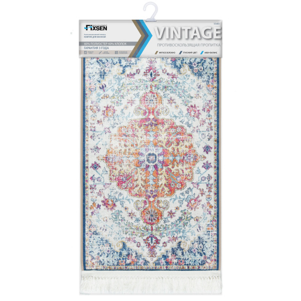 Коврик для ванной комнаты Fixsen Vintage FX-7000V 50х80 фото