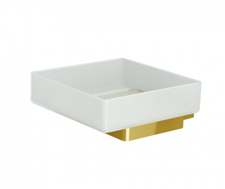 Мыльница настенная WasserKRAFT Sauer K-7929 глянцевое золото фото