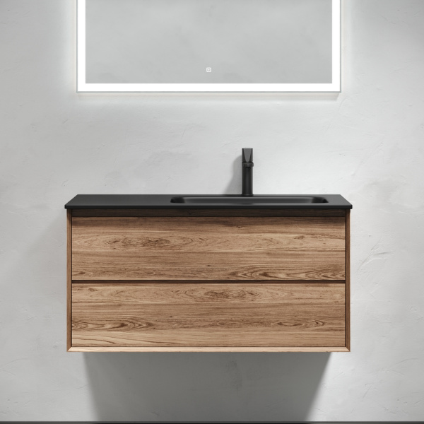 Тумба под раковину Sancos Marmi 2.0 MR2.0100RECH дуб чарльстон фото