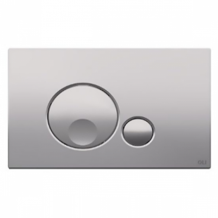 Клавиша смыва Oli Globe 152951 матовый хром фото