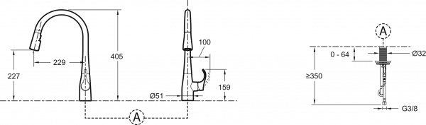Смеситель для кухни Jacob Delafon Simplice 596D-VS фото