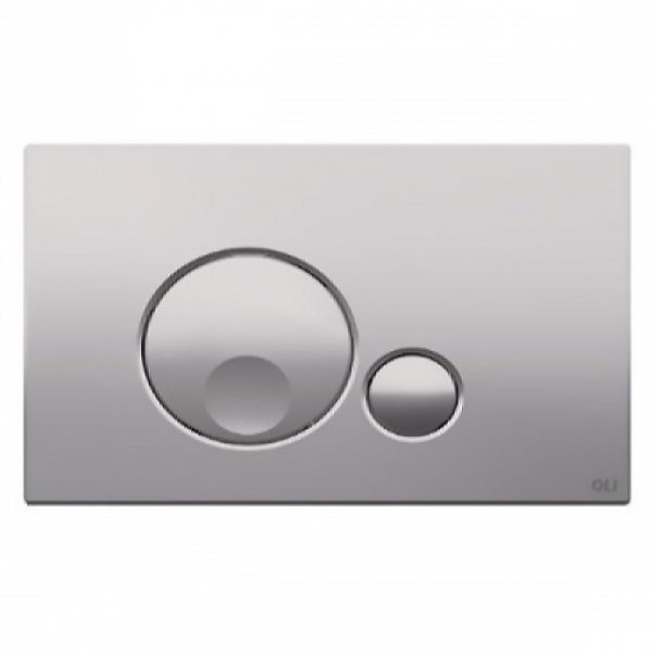 Клавиша смыва Oli Globe 152951 матовый хром фото