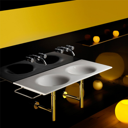 Двойная раковина-столешница Roca Kalahari 327896000 120 см фото