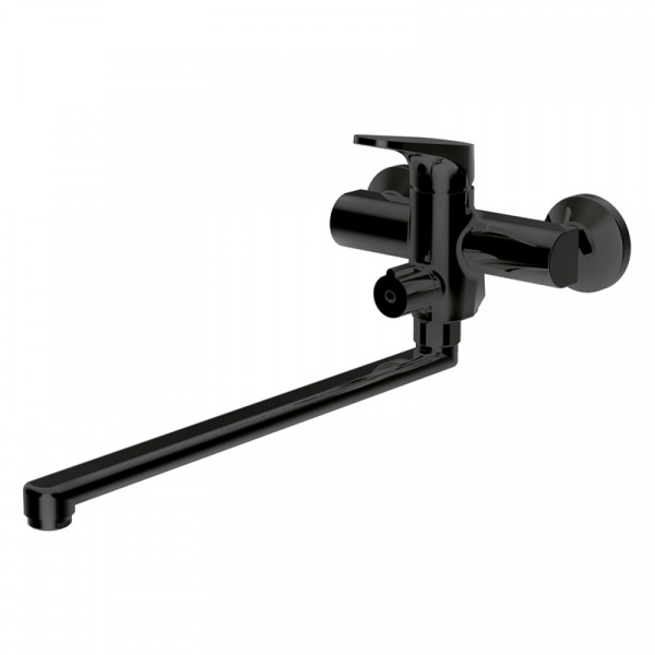 Смеситель для ванны с душем Bravat Eler Black F6191238BM-01L-RUS фото
