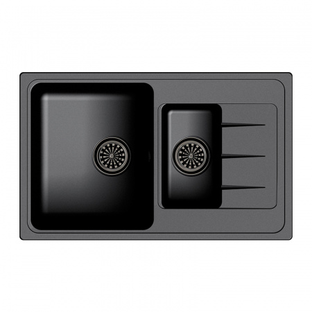 Мойка кухонная Ewigstein Elegant E- 60KF антрацит фото