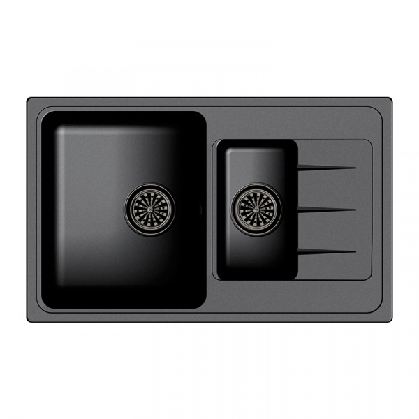 Мойка кухонная Ewigstein Elegant E- 60KF антрацит фото