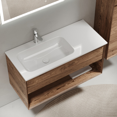 Тумба под раковину Sancos Marmi 1.0 MR1.0100LECH дуб чарльстон фото