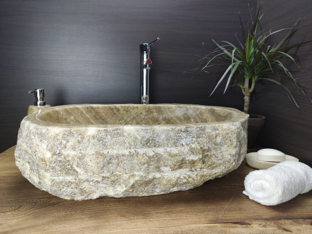 Накладная раковина из оникса Indo Erozy Sunset EO-00065 фото