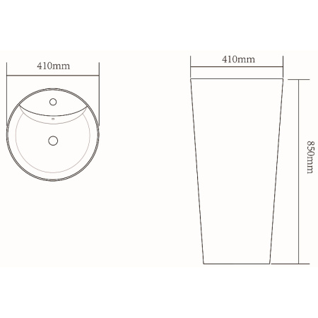 Напольная раковина SantiLine SL-4011 фото