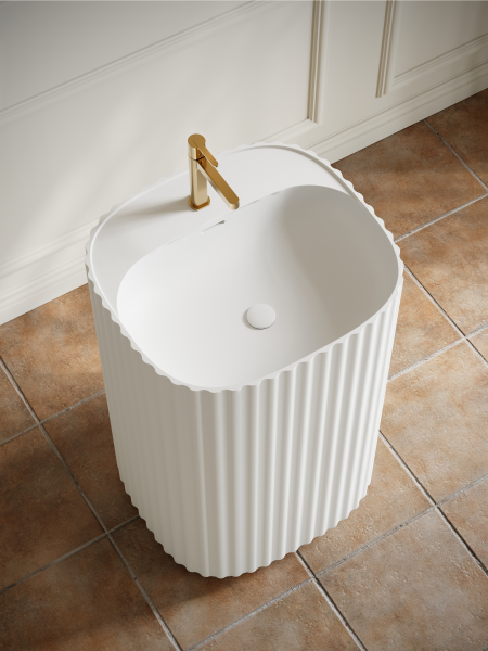 Напольная раковина AltroBagno Koko 500 White AltroBagnoKoko500White фото