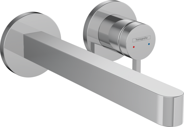 Смеситель для раковины настенный Hansgrohe Finoris 76050000 хром фото
