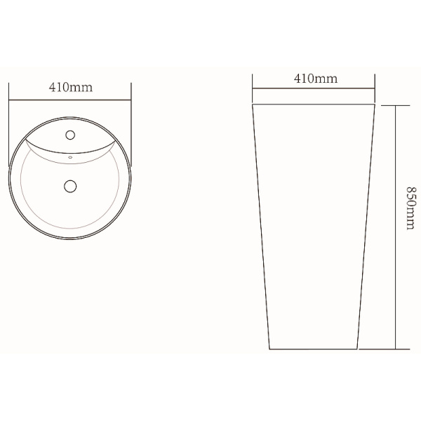 Напольная раковина SantiLine SL-4011 фото