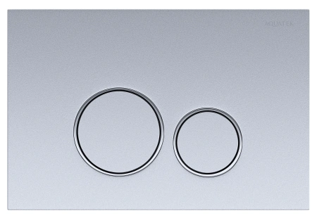 Клавиша смыва Aquatek Easy Fix 51 KDI-0000019 хром матовый фото